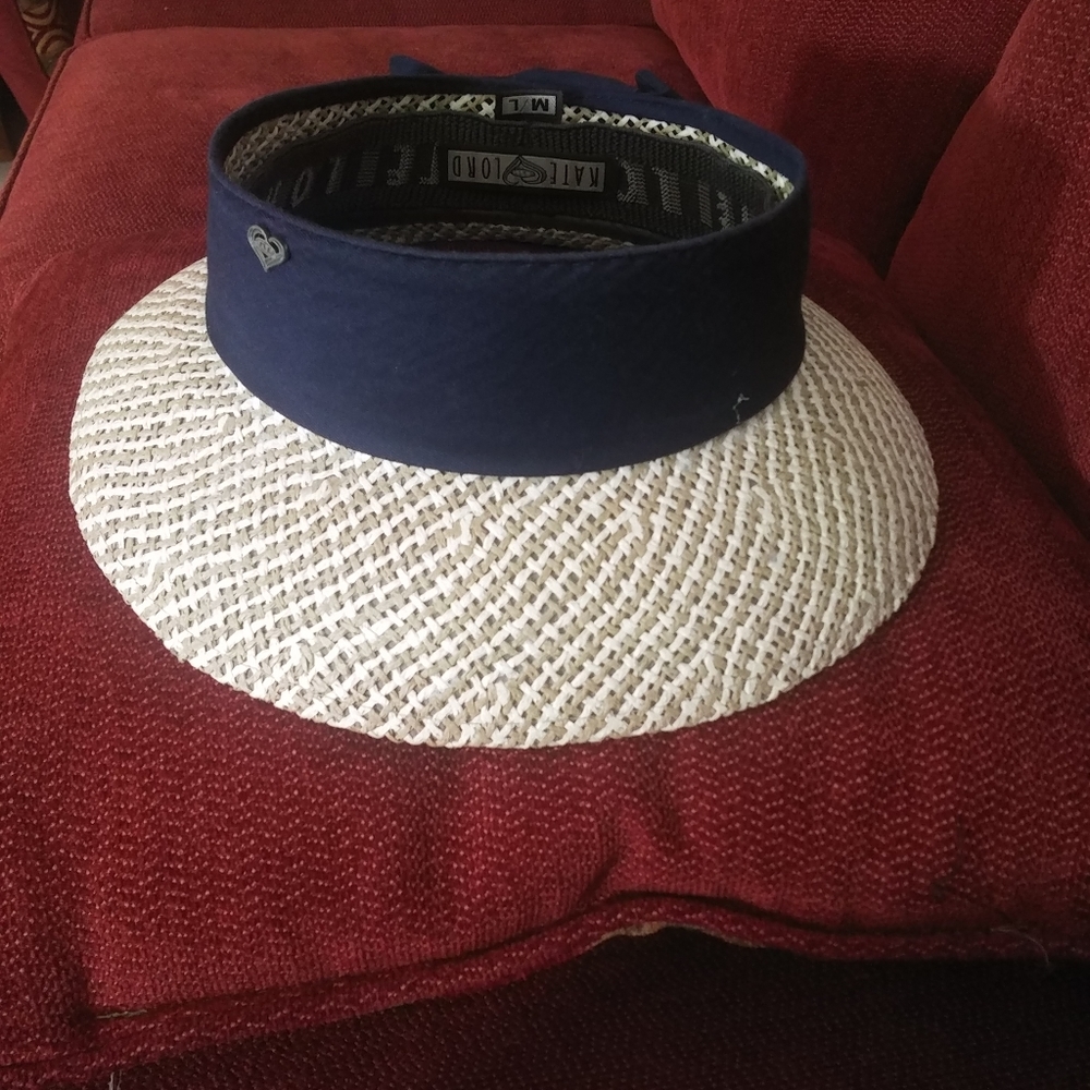 Designer Sun N Sand straw Hat w bead sequin band 1 size $34+free scarf or Hat. - Picture 16 of 16